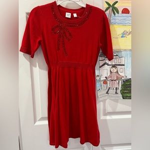 Red Dress for Girls size Large.Brand Gap